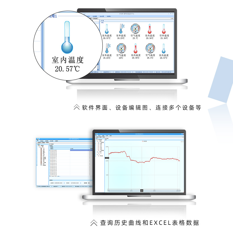 雲平台 DAM-PT06 溫度收集模塊利用軟件