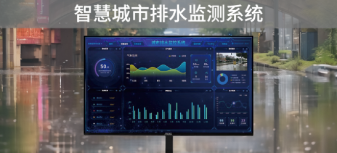 聰明排水監測零碎，可視化經琯，助力城市水利水務設立建設